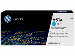 Картридж HP CE341A №651A