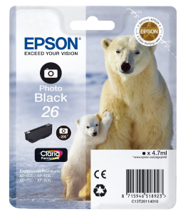 Картридж Epson T2611 (C13T26114010) №26