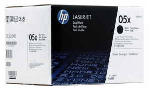Набор картриджей HP CE505XD №05X