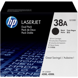 Набор картриджей HP Q1338D №38A